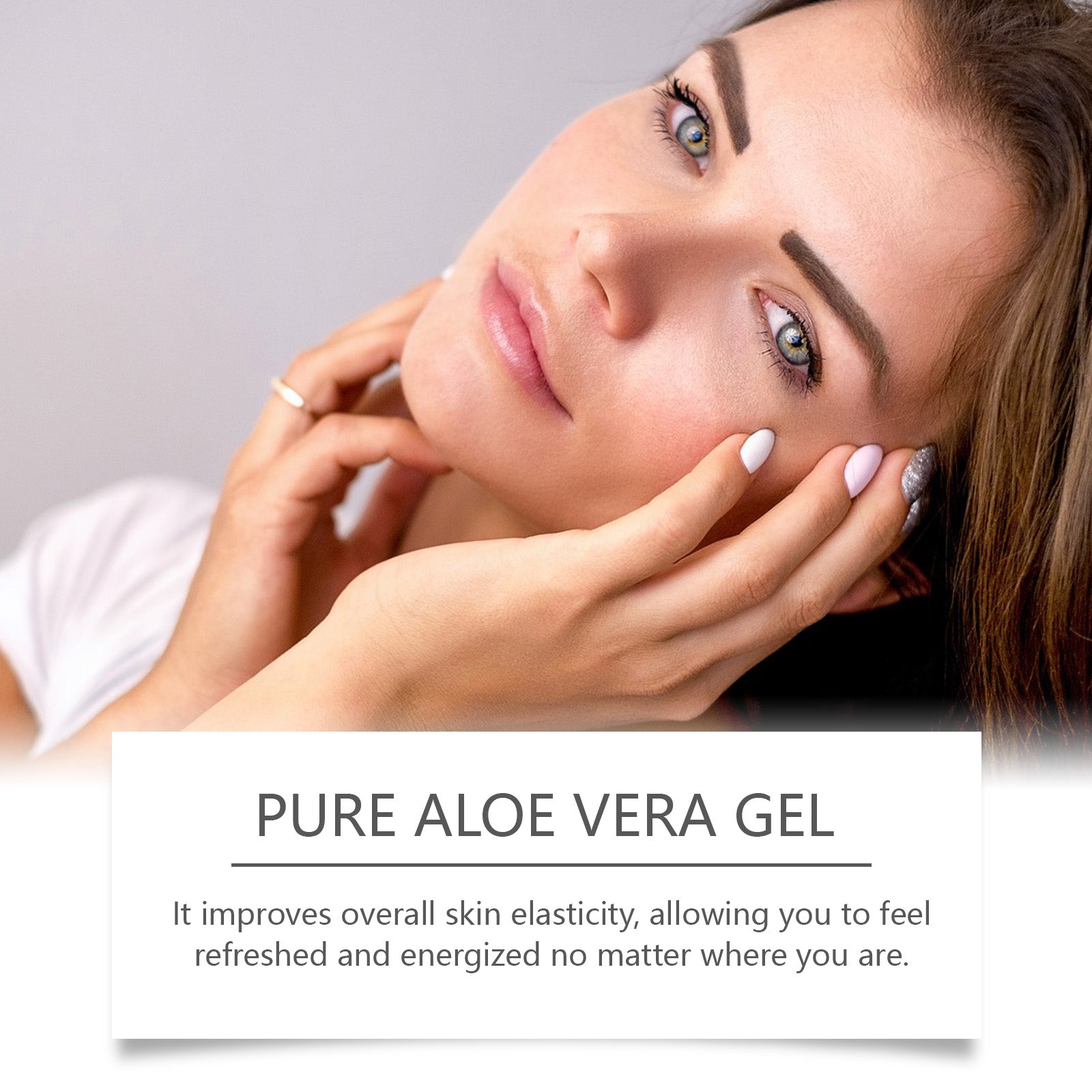 Aloe Vera Skin Care Gel, Moisturizing Facial Moisturizing Acne Skin Moisturizing After Sun Soothing Aloe Gel Cream