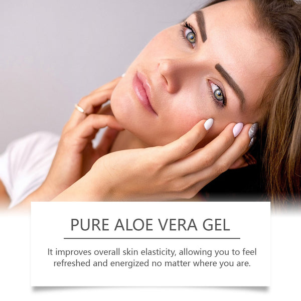 Aloe Vera Skin Care Gel, Moisturizing Facial Moisturizing Acne Skin Moisturizing After Sun Soothing Aloe Gel Cream
