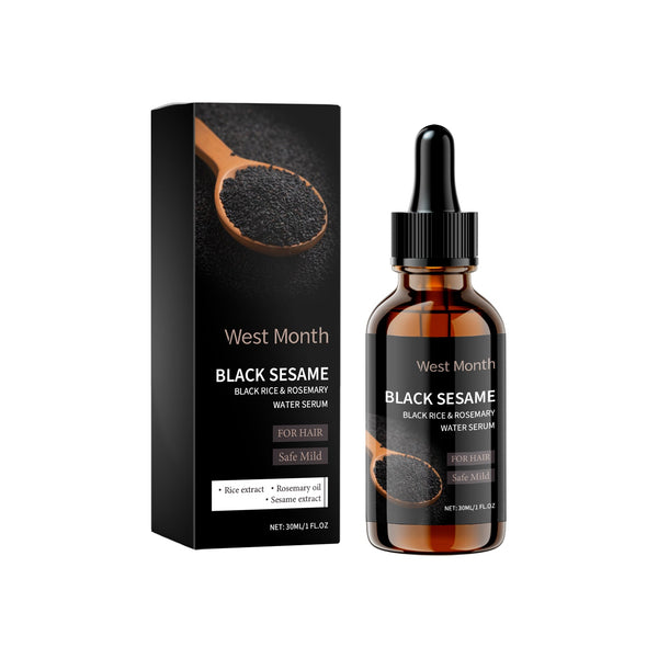 Black Sesame Hair Care Essence Nourishes Hair, Improves Dry Hair And Split Ends