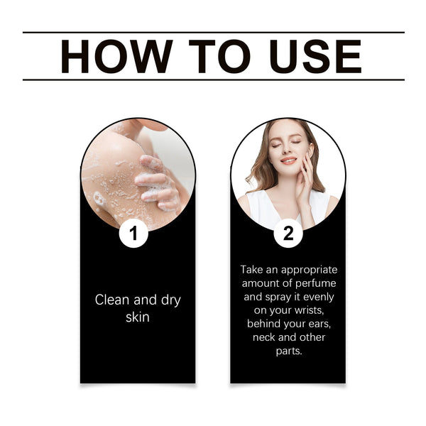 Women's Fresh Charm Perfume Set Women's Fresh Fragrance Lasting Light Scent Fresh Flower Fruit Scent