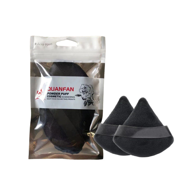 Triangle Dry Powder Puff Fiber Crystal Cotton Delicate On Makeup Beauty Tools Powder Puff