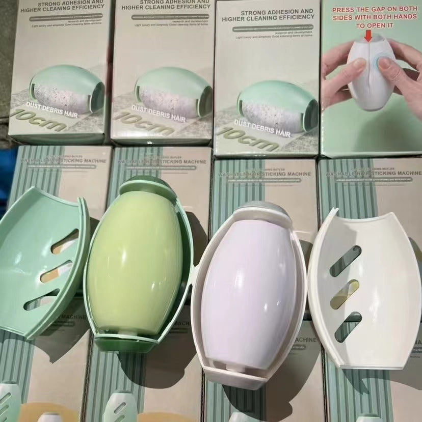 Small square adhesive roller washable adhesive for household use