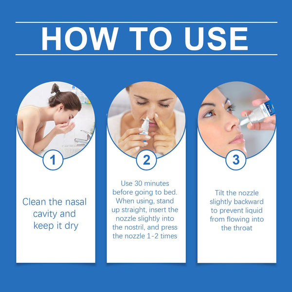 Snore Care Spray Mild Nasal Cleansing Spray Nose Care