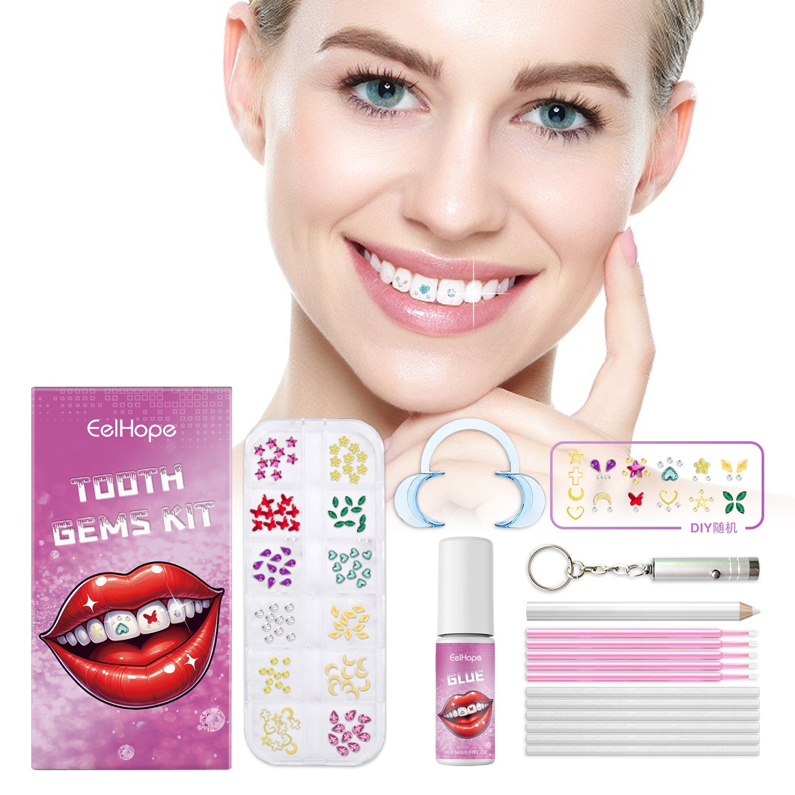 Personalized Fashion Dental Beauty Set Gentle Formula Personalized Dental Drill To Create A Sparkling Smile