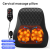 Deep Kneading Neck Shoulder Heat Relax Massage Pillow