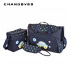 4 Pieces/Set Fashion Infant Baby Nappy Bag, Mommy Maternity Bags Large Capacity Baby Bag Stroller Hobos Desinger Nursing Bag