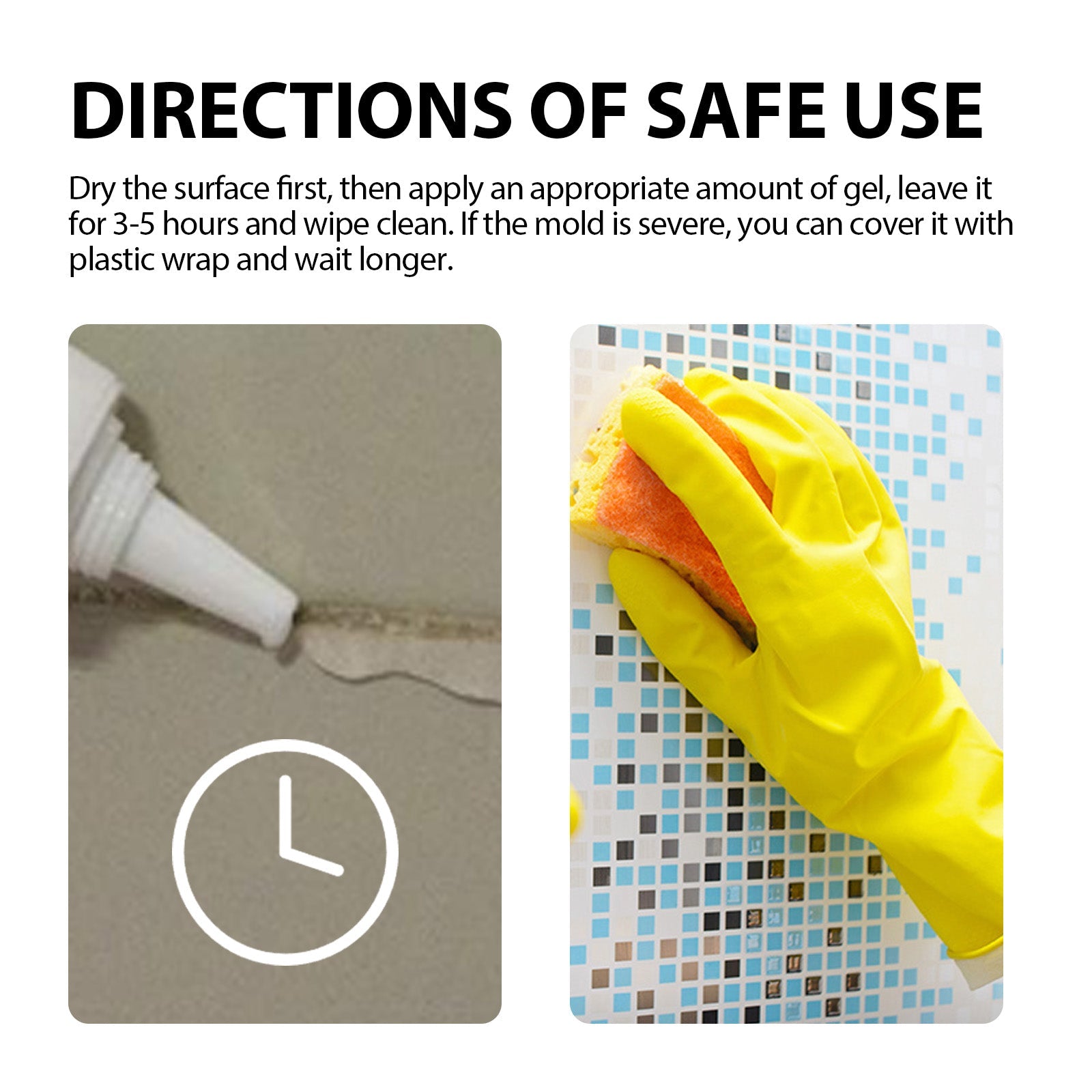 Household Stain Cleaner, Household Door And Window Wall Tile Crevices Mold Decontamination Cleaner