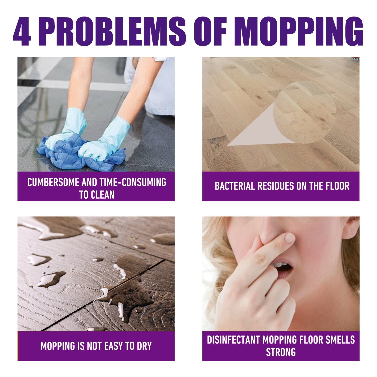 Wood Floor Cleaning Liquid, Household Wood Floor Brightening, Decontaminating, Decontaminating, And Perfuming Cleaner