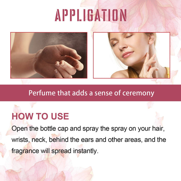 Perfume Spray Fresh Lasting Fragrance Non-Pungent Women's Date Perfume Spray