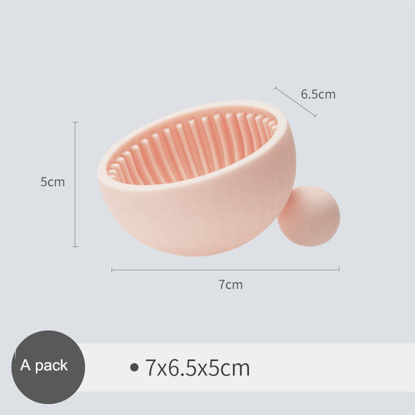 Creative Xiaowangzi Makeup Brush Cleaning Plate
