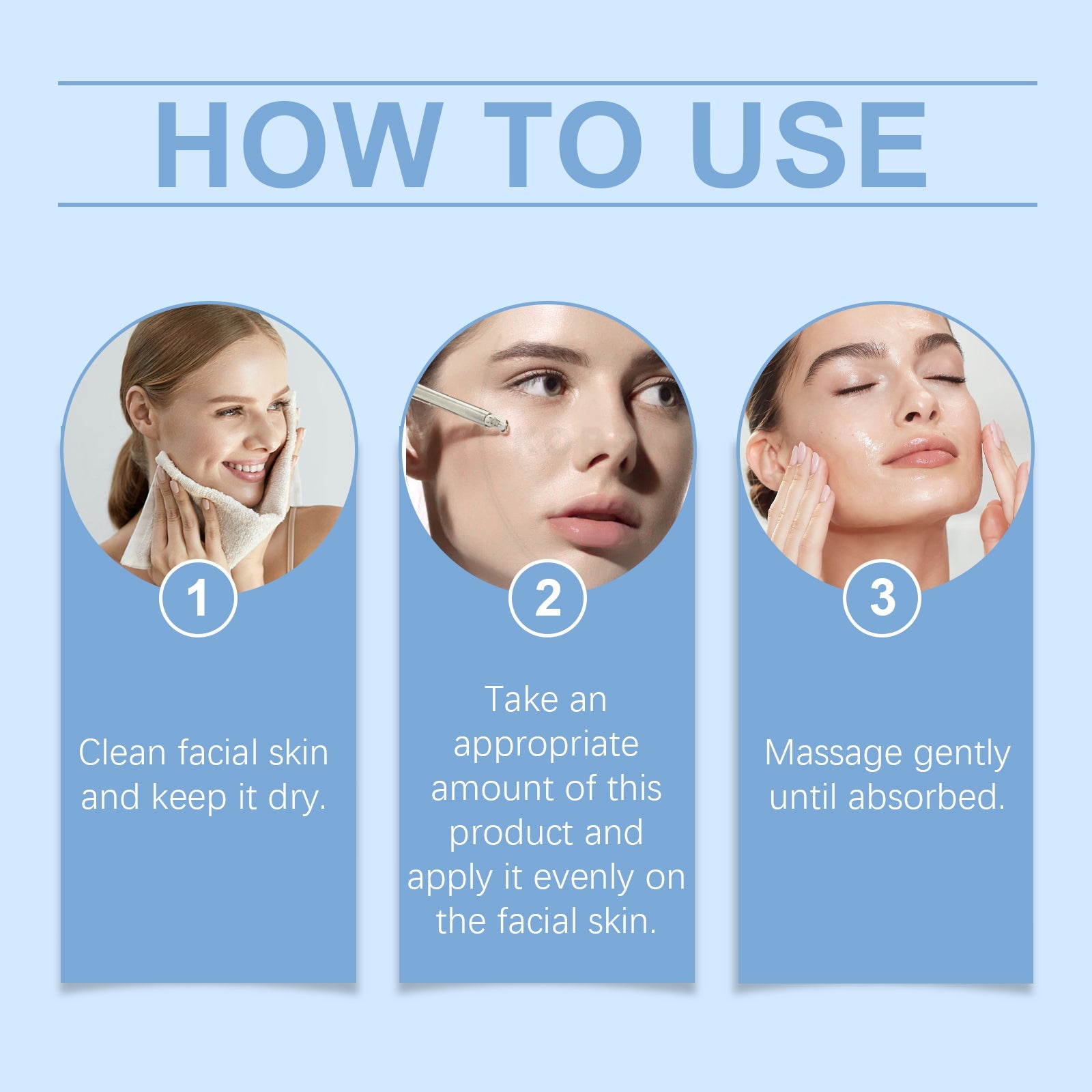 Hyaluronic Acid Essence Hydrates And Moisturizes Skin, Gently Repair Acne And Tighten Pores