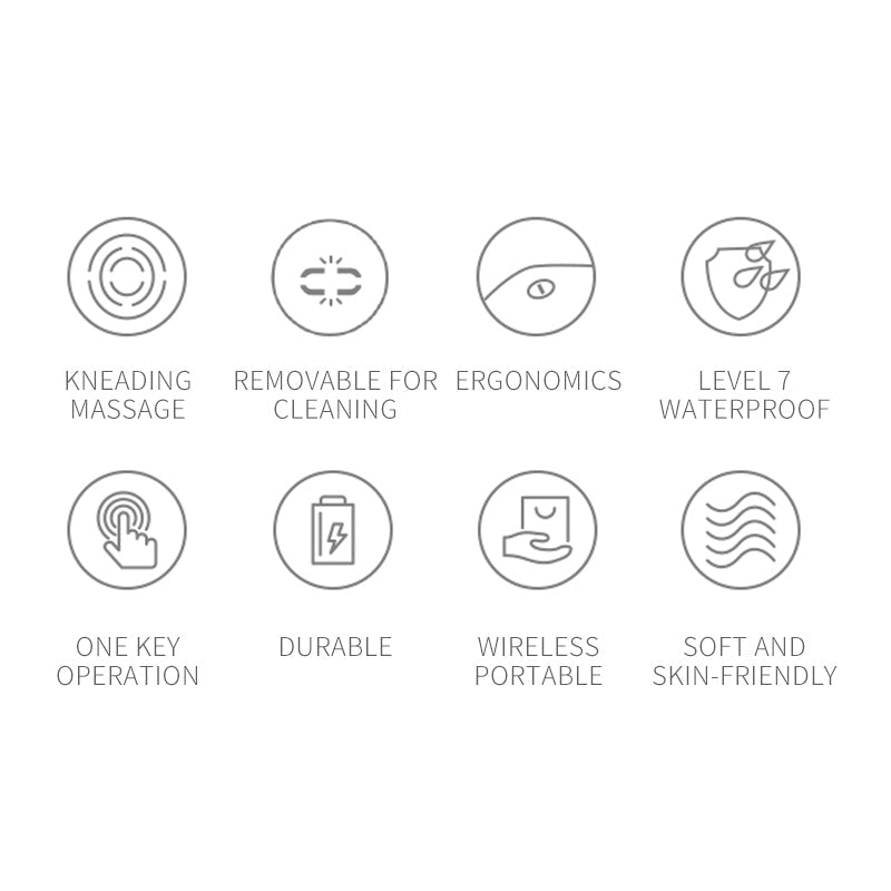 Head massager rechargeable head massager electric 3D scalp massager multifunctional head physiotherapy instrument