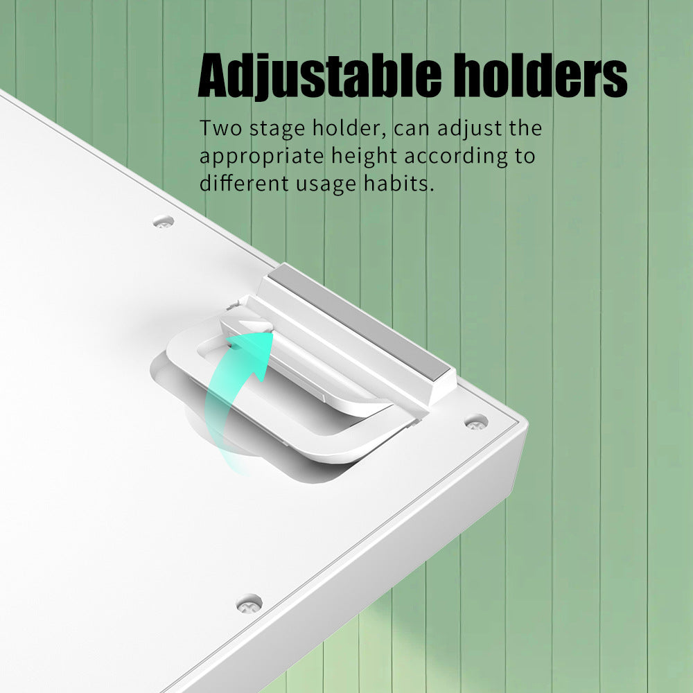 BM108 mechanical tactile keyboard with high aesthetic value, mixed light e-sports game office mute film keyboard