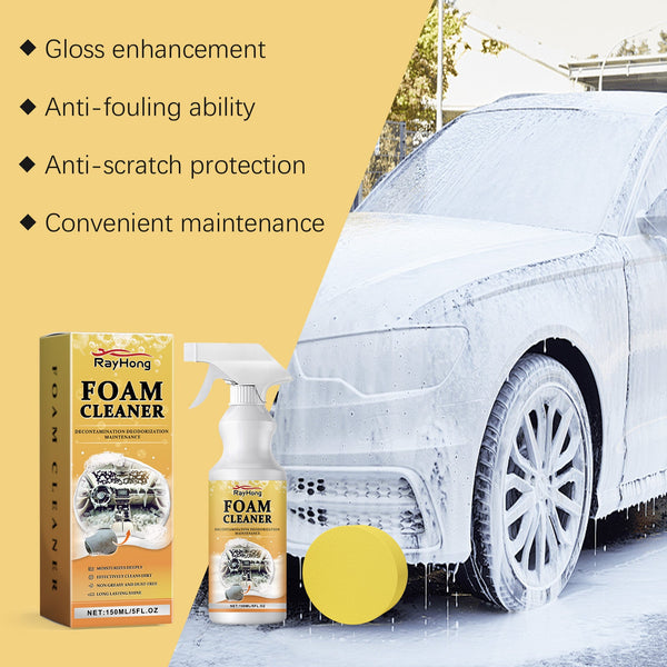Car Multi-Purpose Foam Cleaner Interior Seat Instrument Panel Car Paint Maintenance Foam Cleaner