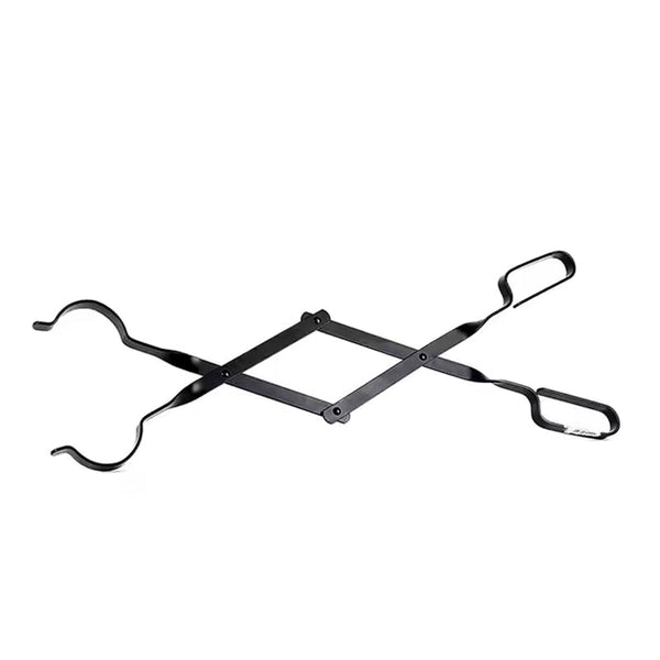 The Grizzly Grabber Fire Tongs are 26 - inch, heavy - duty, rust - resistant tools for camping and indoor/outdoor use.