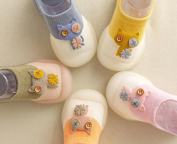 High Quality Children Floor Socks Baby Toddler Socks Footwear Thin Cotton Breathable Non-slip Soft Bottom Waterproof Floor Shoes
