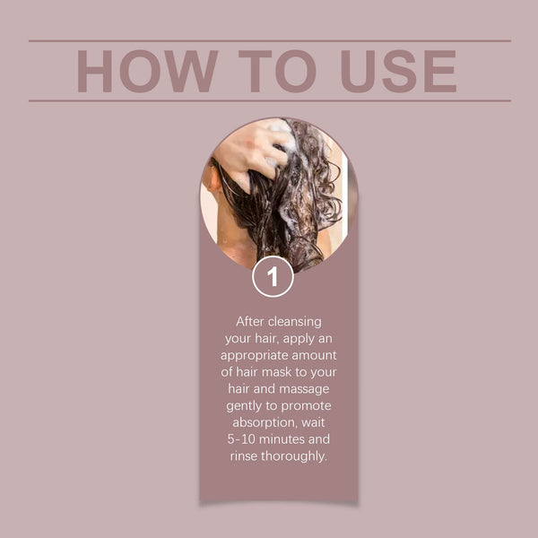 Collagen Hair Mask Restores Dry Hair, Hydrates, Smoothes And Improves Hair Quality