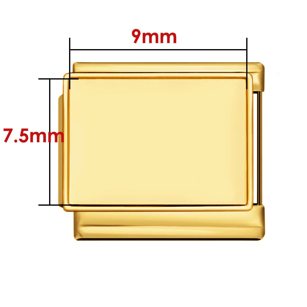 DIY Personalized Photo Picture Frame Making Titanium Steel Watch Band Chain Fashion Splicing Modular Bracelet