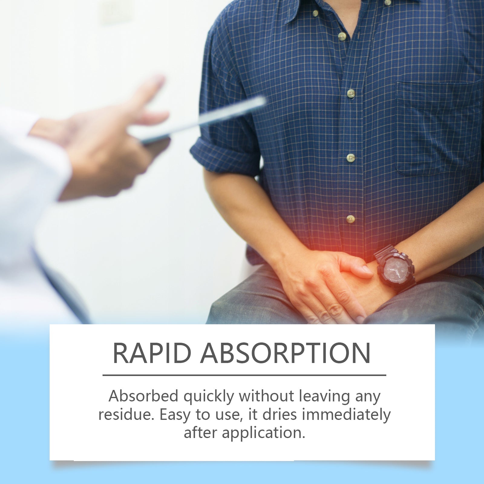 Men's Body Care Gel, Relieve Men's Physical Discomfort Care Gel