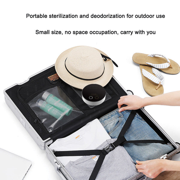 Portable deodorizing deodorizing sterilizing air purifier