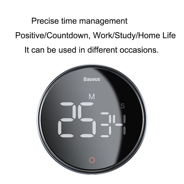 Rotating countdown timer