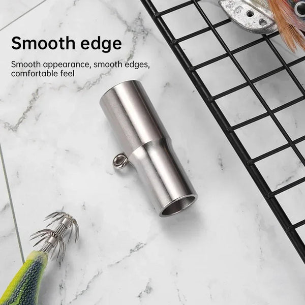 Squid hook corrector, stainless steel repair hook, smoothing tool, portable bait hook.