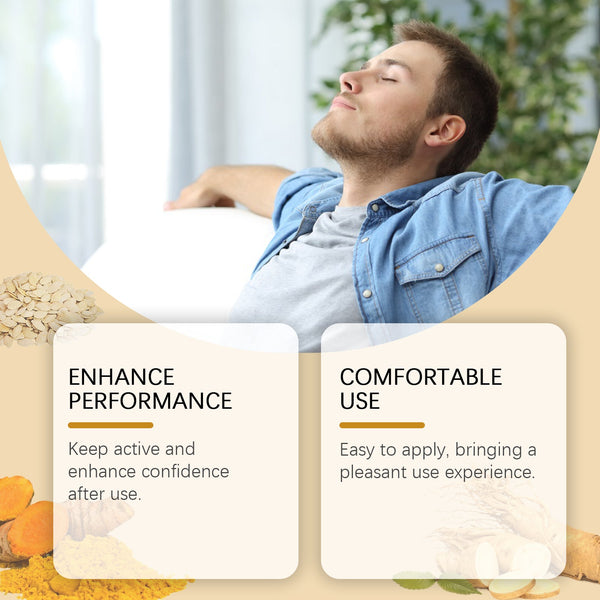 Male Vitality Care Cream Plant Extract Essential Oil Protects Male Vitality Lasting Endurance