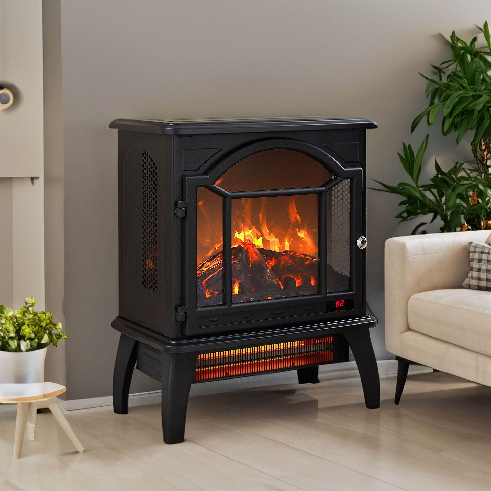 18 inch 3D Infrared Electric Stove with remote control