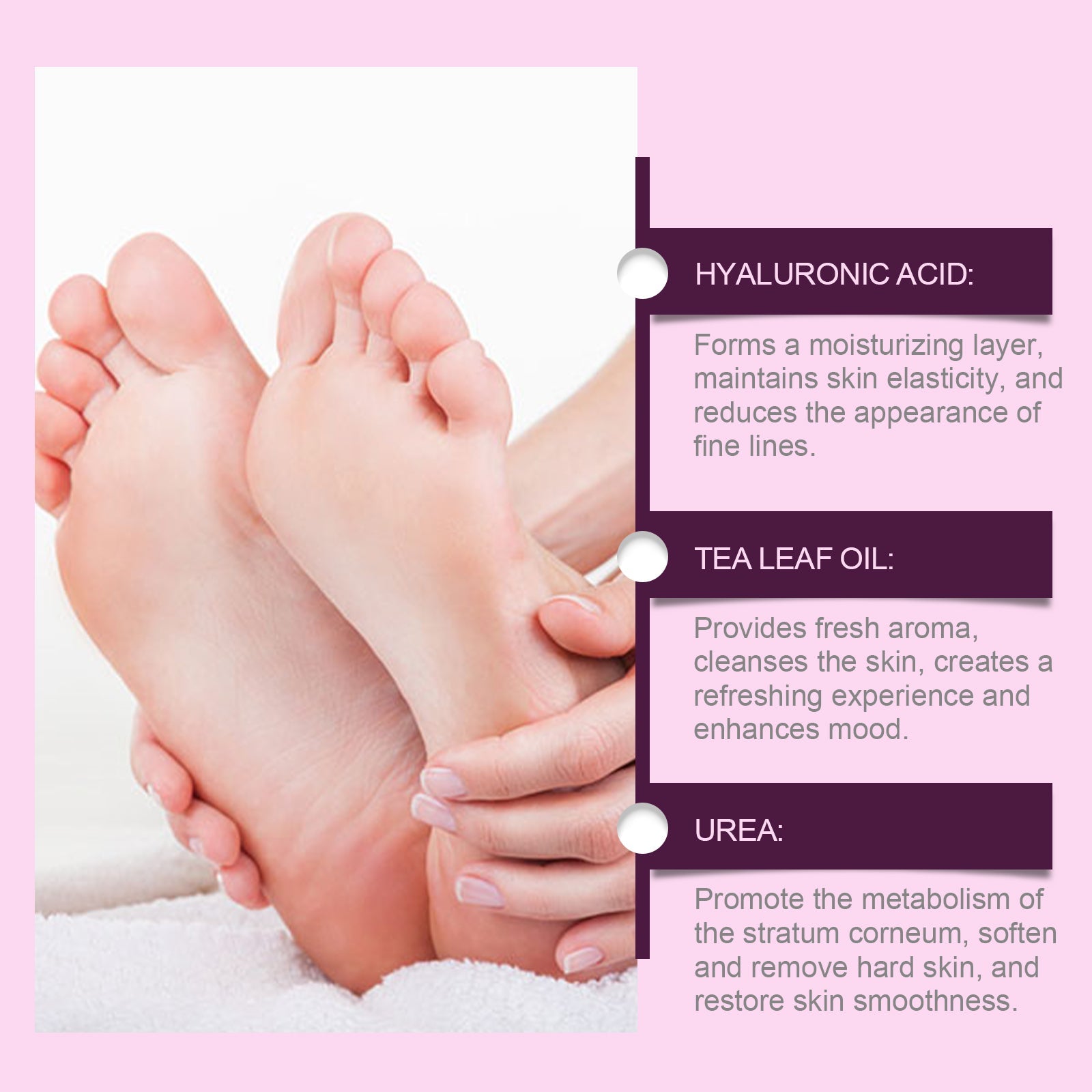 Heel Care Cream, Moisturizing And Repairing Hydrating Heel Relief And Moisturizing Foot Skin Care Cream