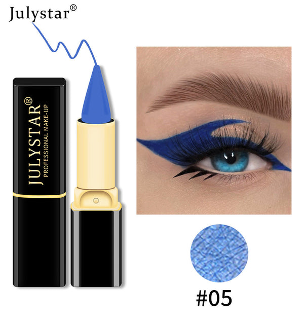Long-Lasting Eyeliner Waterproof And Oil-Resistant Not Easy To Smear Long-Lasting Quick-Drying Sweat Does Not Smudge Color Eyeliner