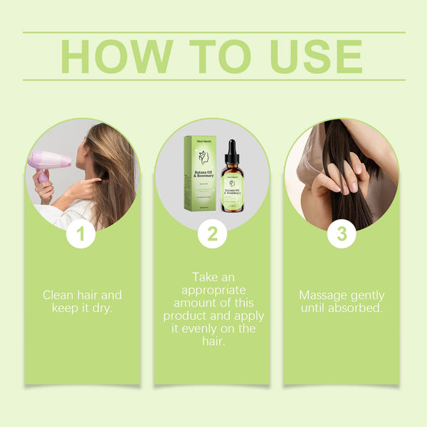 Rosemary Essential Oil For Hair Care Is Strong, Smooth, Straight And Curly, Nourishing And Growing Hair Care Essential Oil