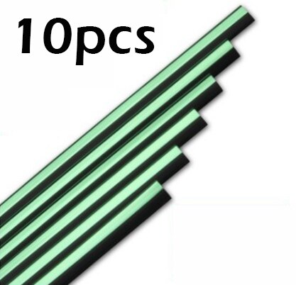 10pcs/lot Car-styling Plating Air Outlet Trim Strip Interior Air Vent Grille Switch Rim Trim Outlet Decoration Strip DIY