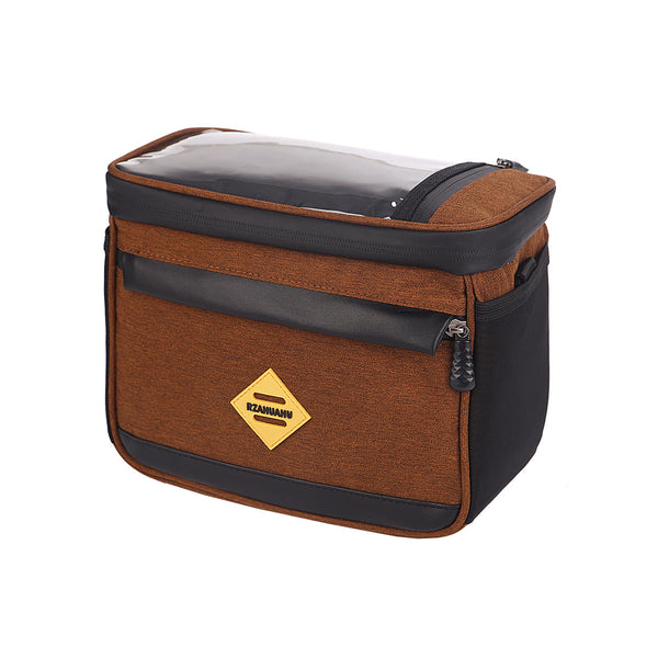 Bicycle Front Beam Bag Head Bag Electric Vehicle Handlebar Bag Anti-Splashing Front Bag Motorcycle Insulation Bag Picnic Bag