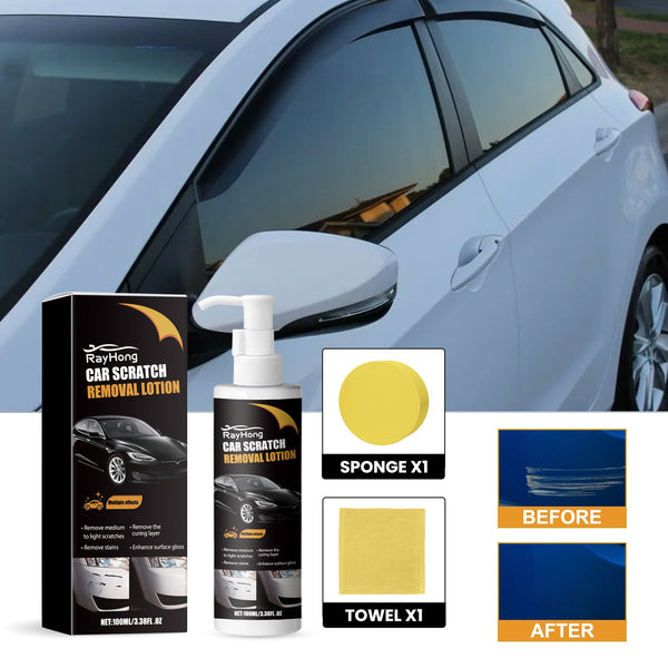 Car Scratch Removal Lotion, Automotive Paint Polishing Maintenance Refurbishment Cleaning And Brightening Repair Fluid