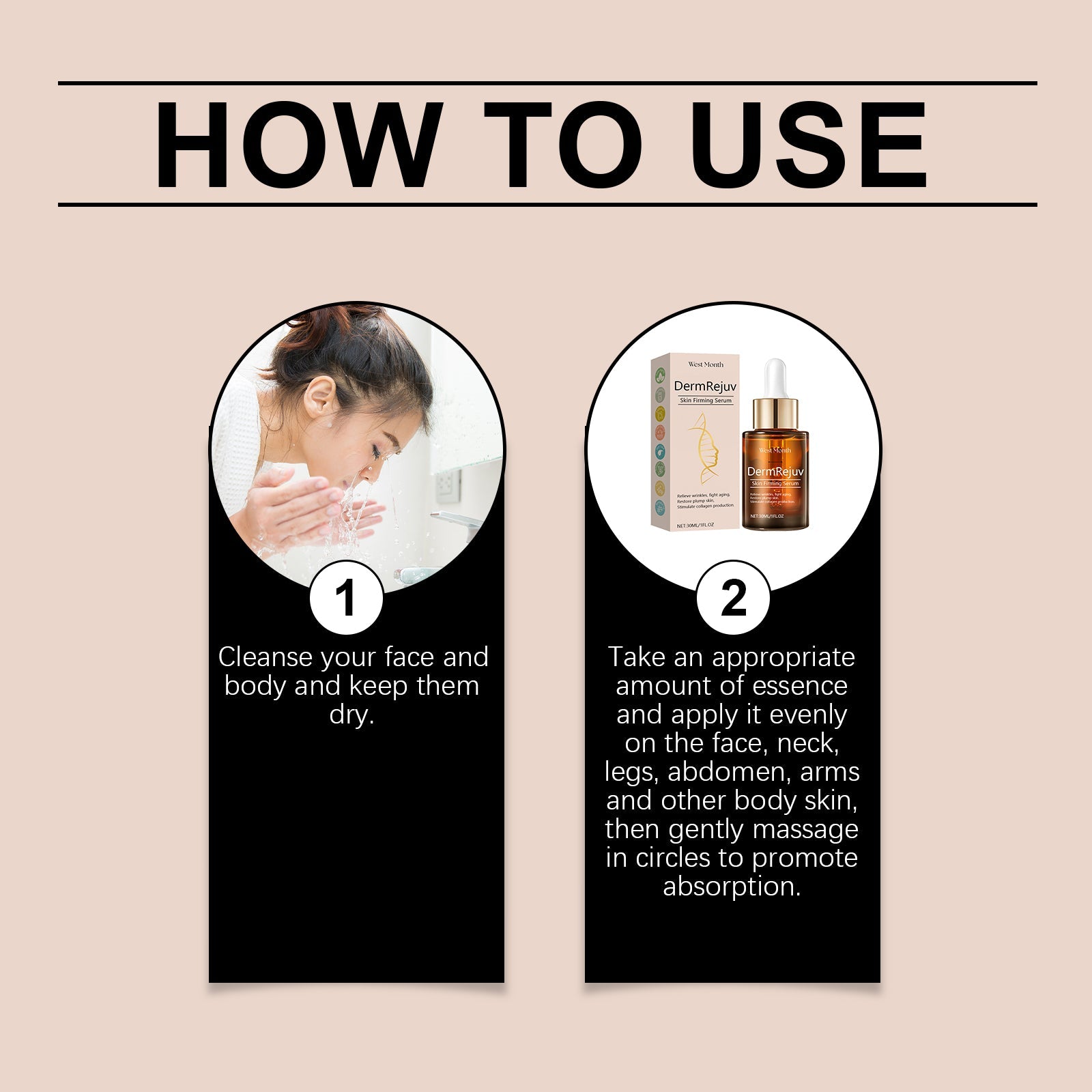 Firming Skin Essence, Brightening, Moisturizing And Smoothing Skin Line Firming Treatment Essence