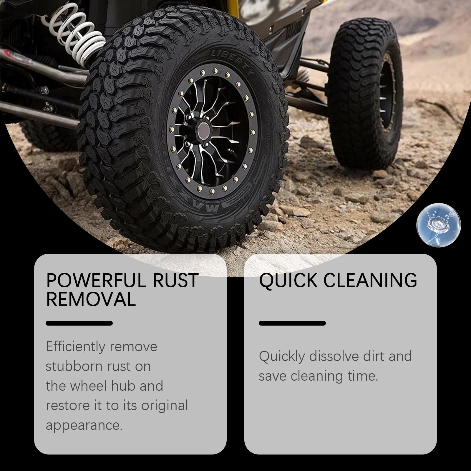 Car Rust Cleaning Agent Car Cleaning Decontamination And Scaling Rebrand Car Tire Rust Cleaning Agent