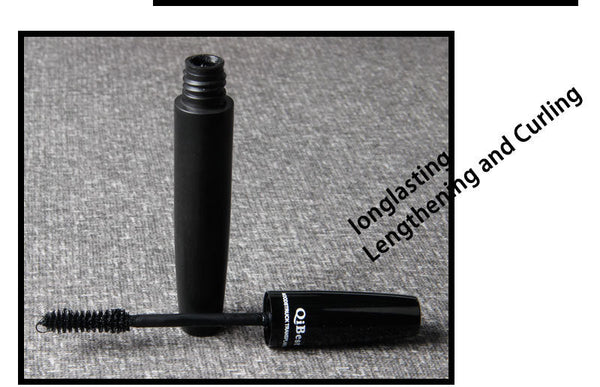 Makeup Qibest Black Tube 3D Mascara Fiber Combination Set Thick And Slender