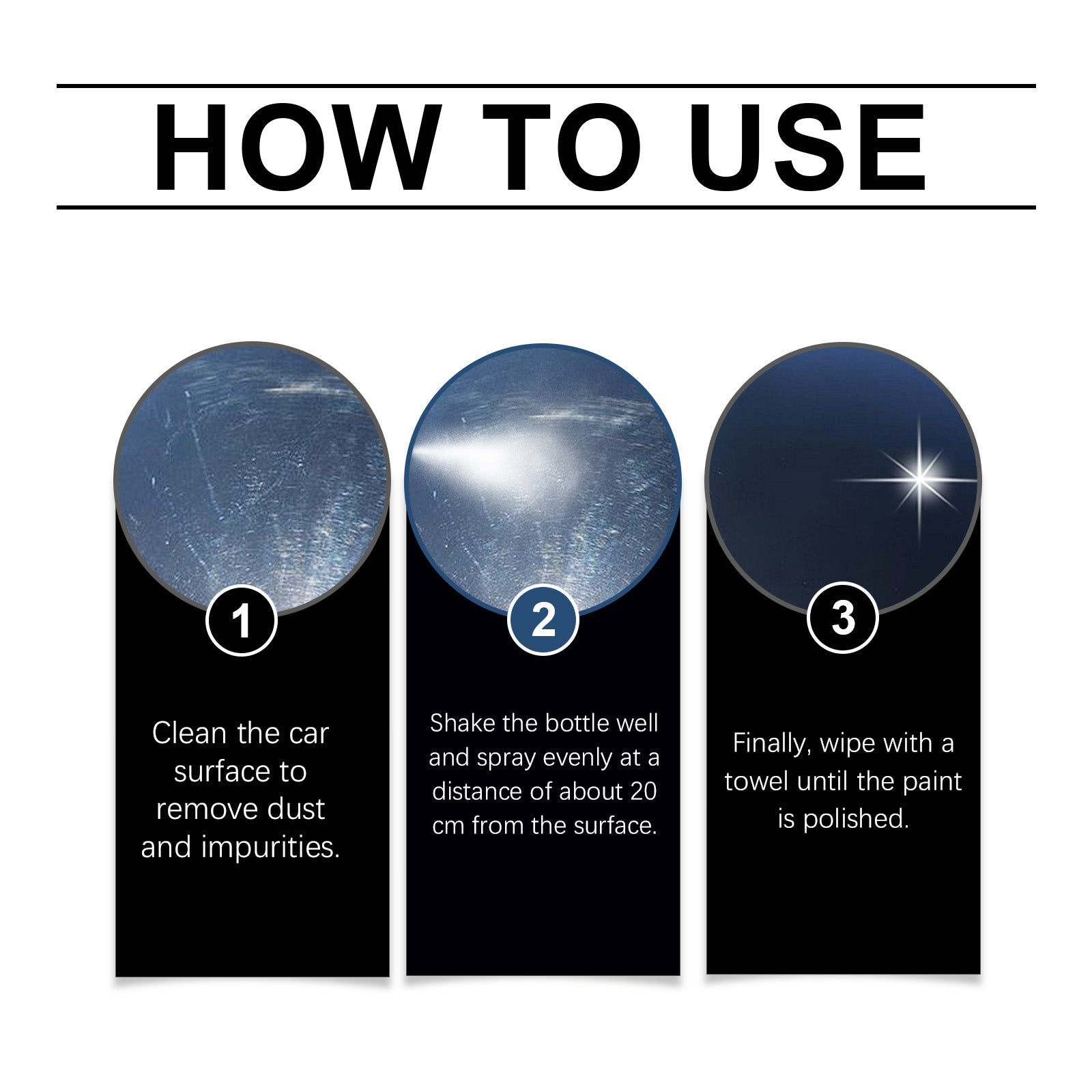 Multi-Functional Car Paint Coating Spray Car Paint Maintenance Antifouling And Waterproof Maintenance Coating Agent