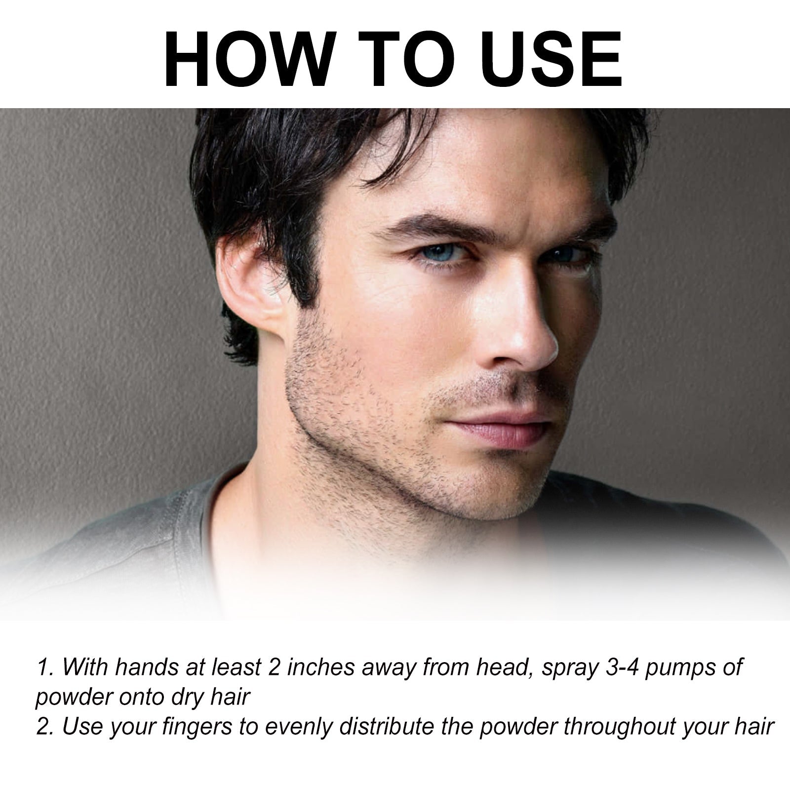 Hair Texture Powder, Curly Hair Fluffy Styling Smoothing Frizzy Natural Shine Lasting Without Greasy