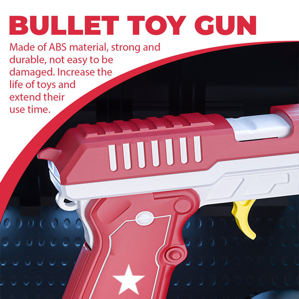Bullet Toy Gun, Fun Children's Outdoor Interactive Toys Transform Continuous Gift For Boys