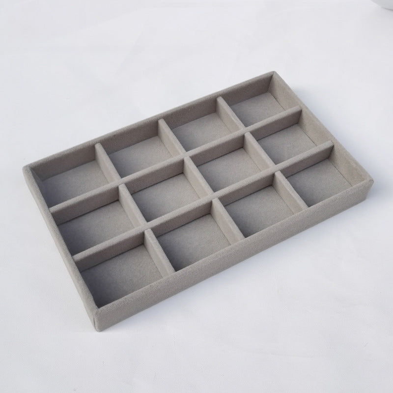 Velvet Stackable Jewelry Organizer, Portable for Rings, Earrings and Necklaces.