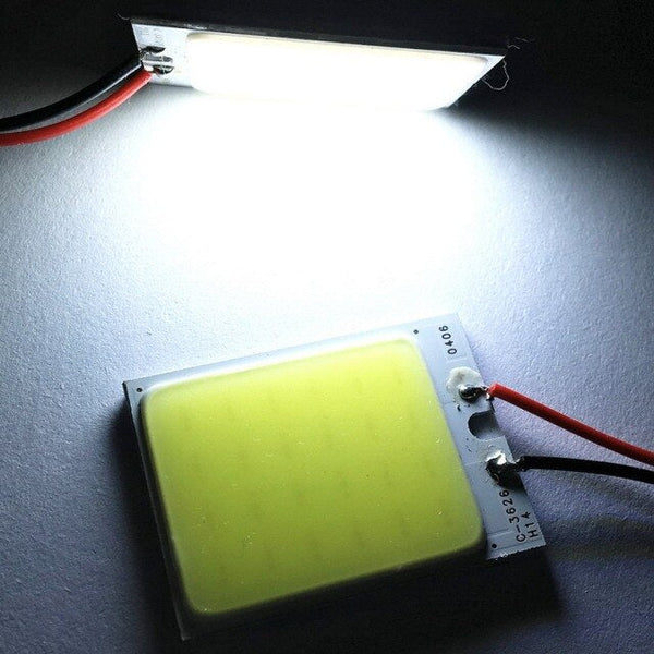 White T10 Cob 24 SMD 36 SMD Car Led Vehicle Panel Lamps Auto Interior Reading Lamp Bulb Light Dome Festoon BA9S DC 12v