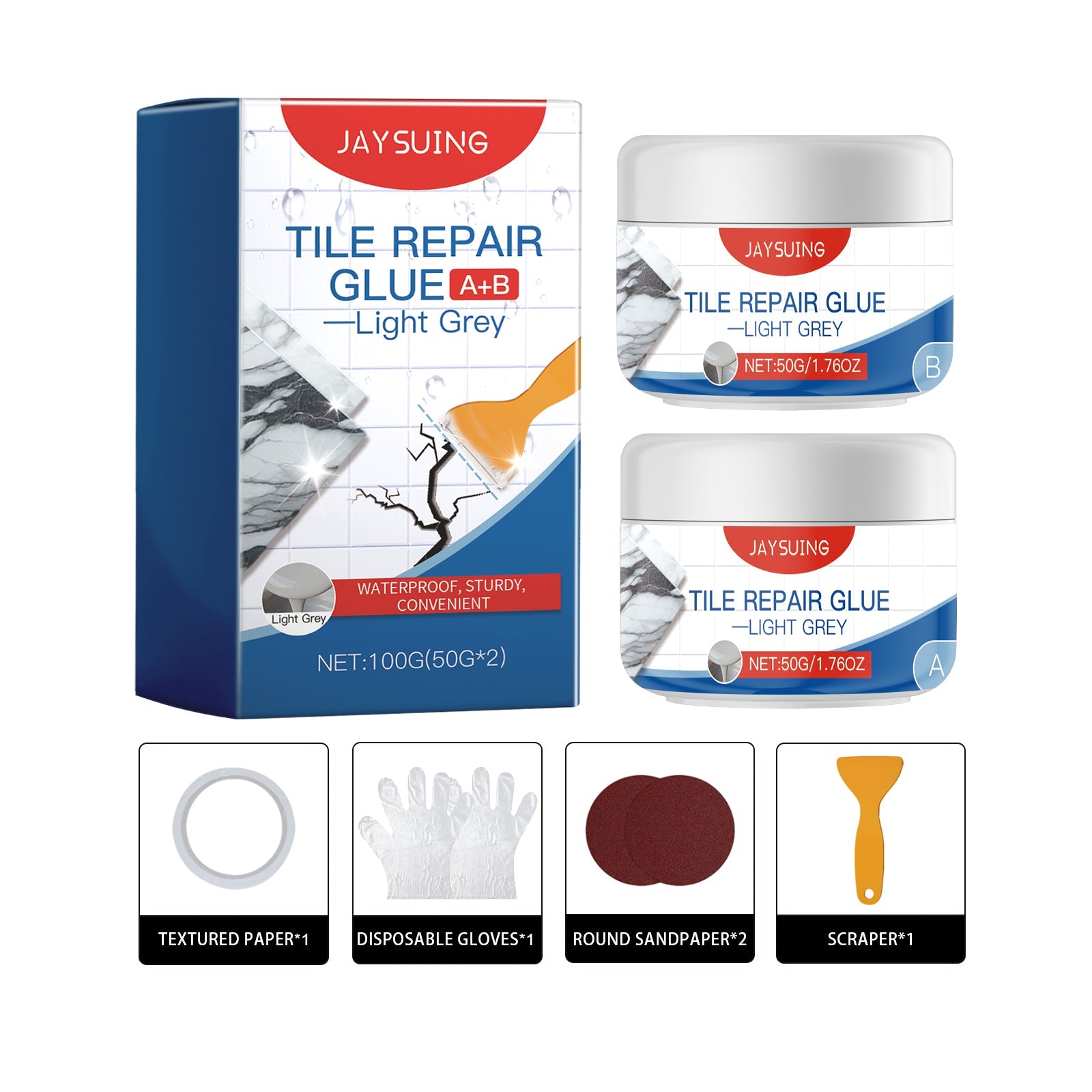 Tile Repair Glue, Living Room Bathroom Wall Tile Repair Leak Gap Waterproof Sealing Tile Repair Glue