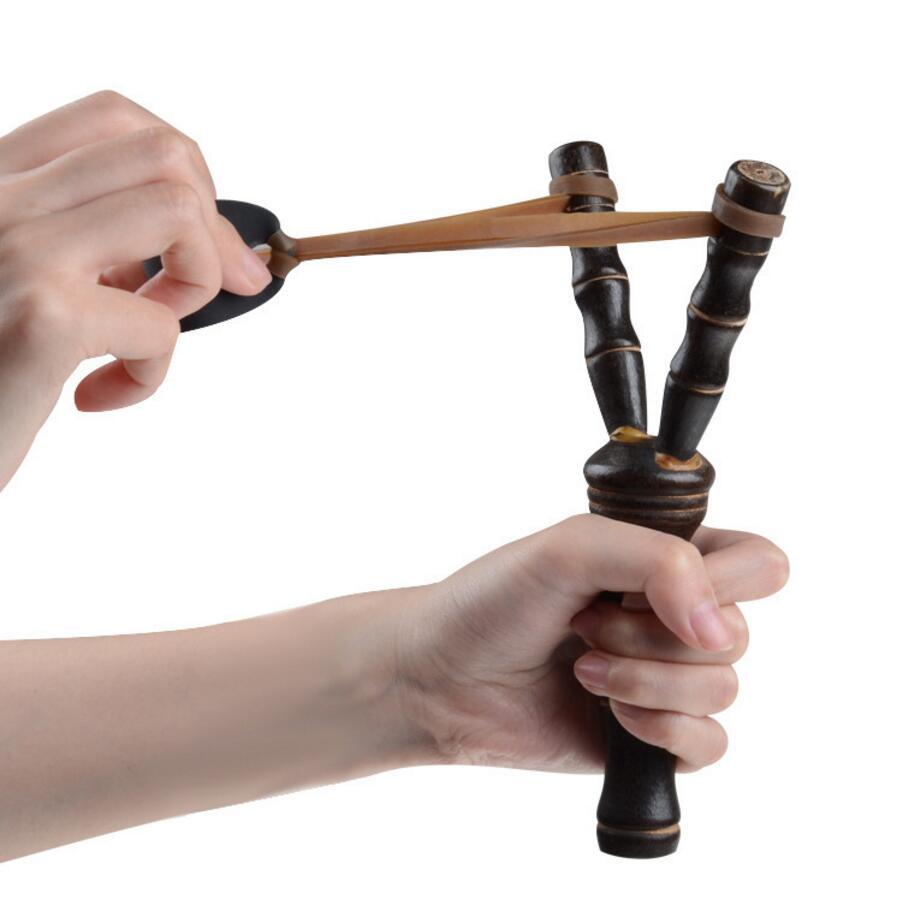 Powerful Sling Shot Bamboo Slingshot