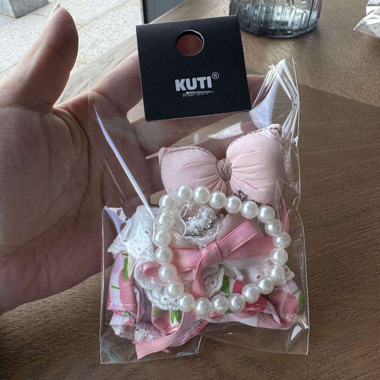 Labbubu Doll 17cm Labbubu Pendant Doll Clothes Accessories Shorts Keychain Air Cotton