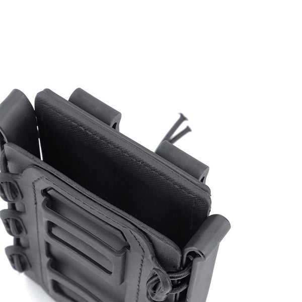 Live CS Tactical Waist Hanging Box 5.56&7.62 Elastic Scorpion Quick Pull Outdoor Multi purpose Kit