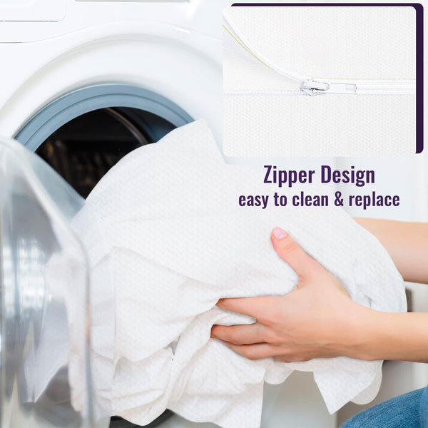 Full size 10-inch Charcoal Infused Memory Foam Mattress with Removable Cover