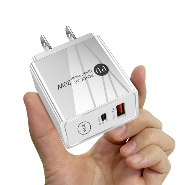 20W fast charging PD QC3.0 mobile phone charger charging head