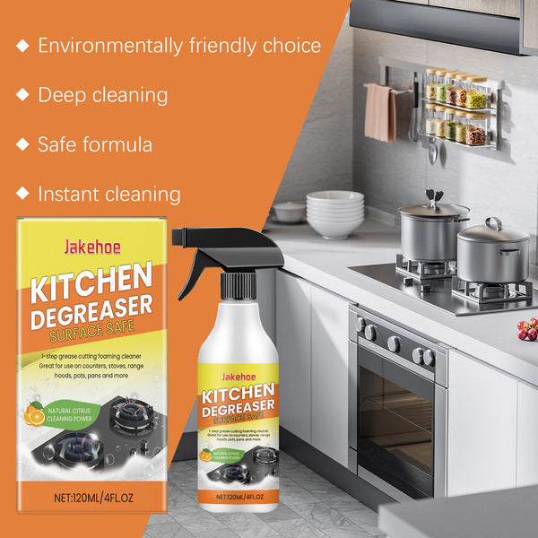 Kitchen Heavy Oil Foam Cleaner Household To Remove Heavy Oil Kitchen Appliances Stain Cleaner