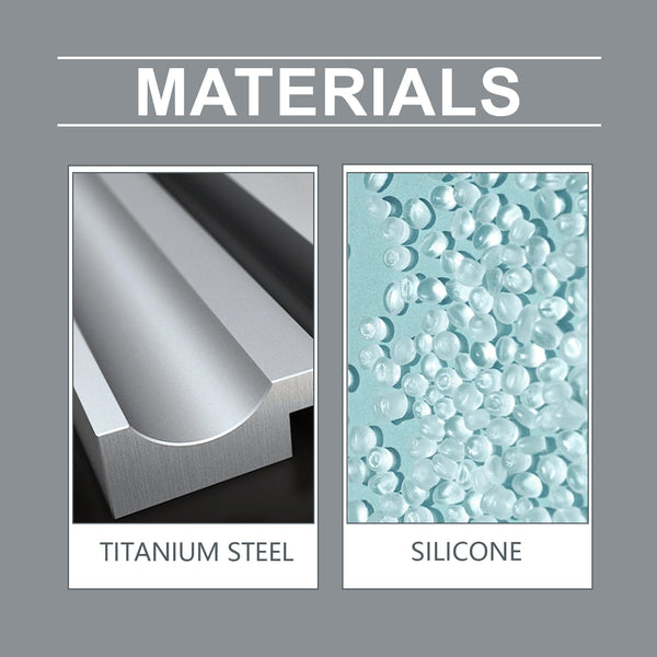 Fashion Titanium Steel Bracelet, Personalized Fashion Decoration Comfortable Fashion Portable Unisex Care Bracelet